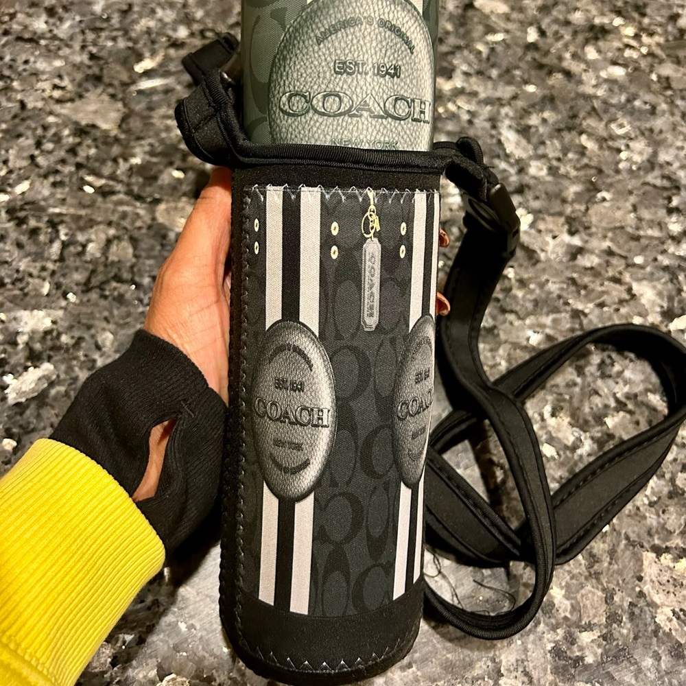Handmade Purse Tumbler with matching carrying case